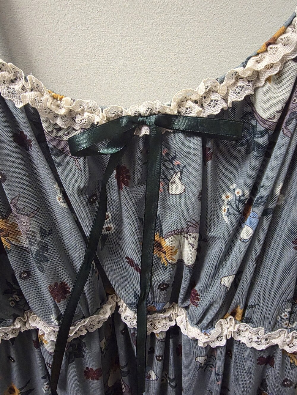 Totoro Floral Her Universe Dress - Picture 3 of 4